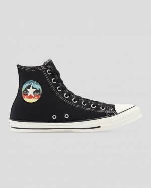 Converse Chuck Taylor All Star National Parks Patch Scarpe Alte Nere | CV-730UNW